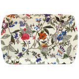 a small floral design serving tray 