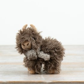 Standing Highland Cow, 17cm