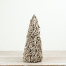 Crafted in a textured twig design with a soft glitter coating