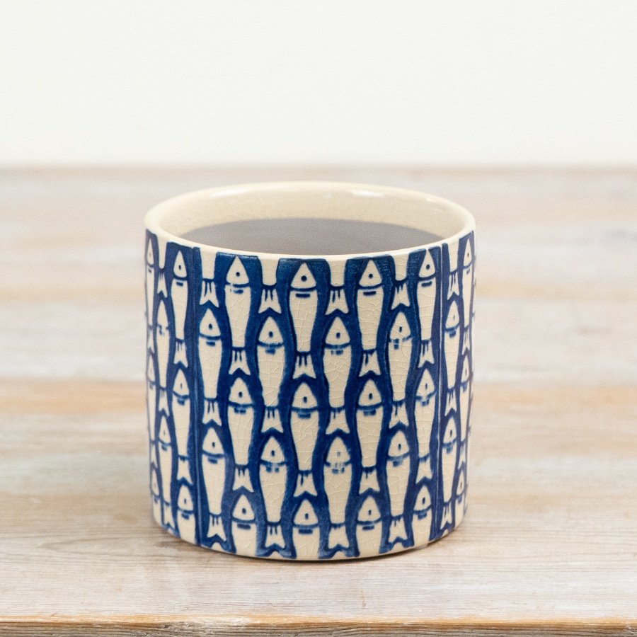 Adorable fish-shaped planter for your indoor greenery.