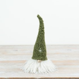 Bring a touch of Nordic charm to seasonal displays with this delightful standing gonk decoration.