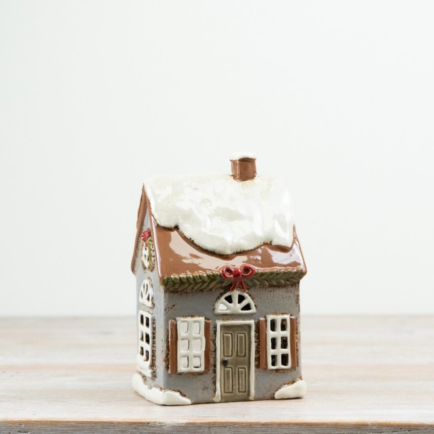 House T light Holder, 18.5cm 