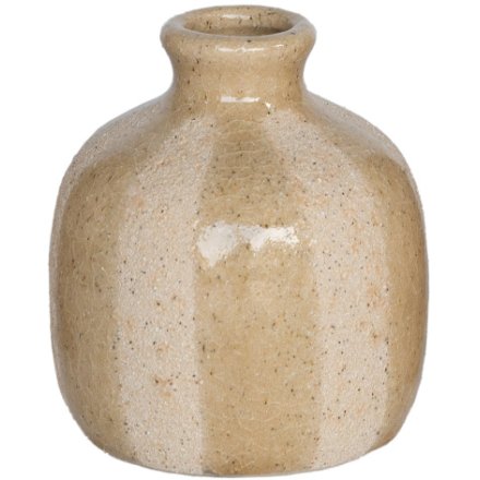 Natural Tones Vase, 10.5cm 