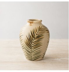 a stunning glazed vase 