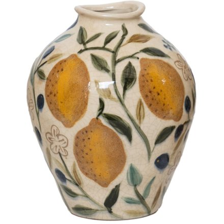 Lemon Vase, 21.5cm 
