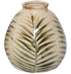 a charming glazed vase 