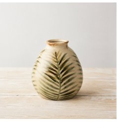 a charming glazed vase 