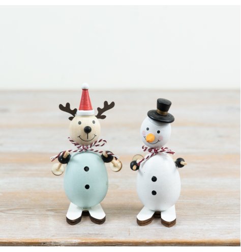 Bring a little festive fun to the slopes with these charming Christmas decorations