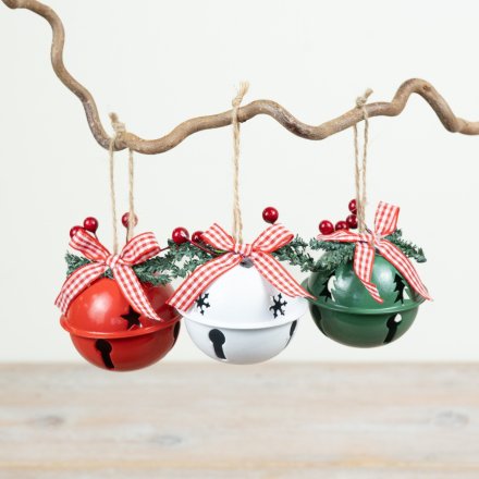 3/A Hanging Bells, 6.5cm 