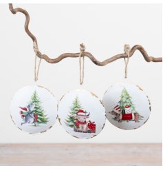 Enhance your home’s charm with this elegant white metal bell hanger.