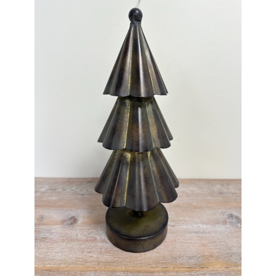 Rustic Metal Tree, 35cm 