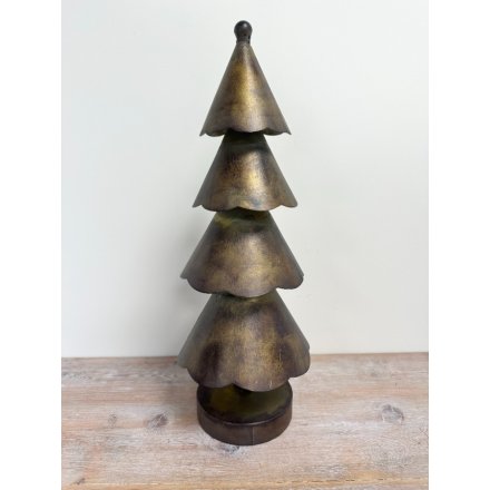Tall Metal Christmas Tree, 47cm 
