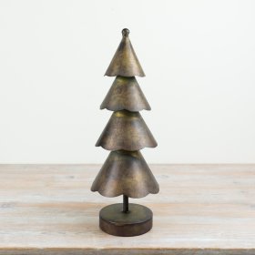 Celebrate the holidays with this stylish metal Christmas tree, perfect for festive decor.