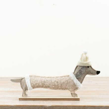 34cm Dachshund Statue