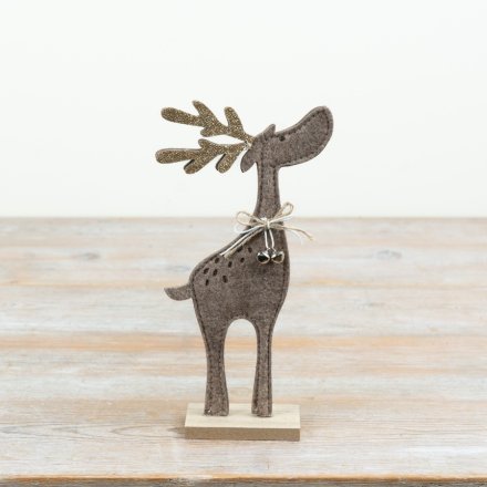Festive 23cm Reindeer Ornament