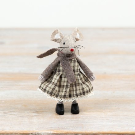 Mouse Ornament, 11cm