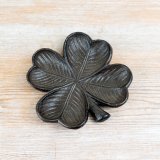 Add a touch of luck and elegance to your home with this charming Four Leaf Clover Tray