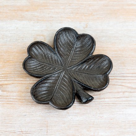 Four Leaf Clover Decorative Tray, 11.2cm 