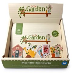 Enhance your reading moments with the charming In The Garden Magnetic Bookmark Set.