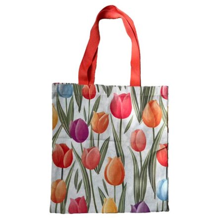 Tulips Reusable Tote Bag, 40cm 