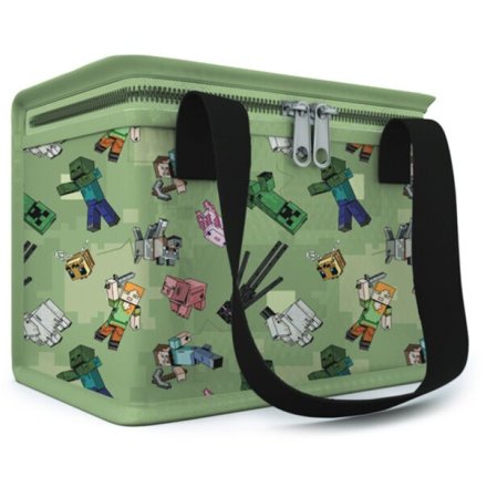 Minecraft RPET Cool Bag Lunch Bag, 20.5cm 