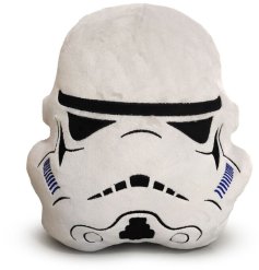 Add iconic sci-fi charm to your space with the Plush Original Stormtrooper Cushion 