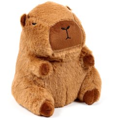 Keep your doors gently ajar with our adorable, weighted Capybara Plush Door Stop