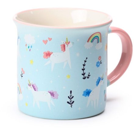 Sip in style with the Unicorn Magic Fine-rimmed Porcelain Mug