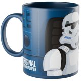 Sip in style with The Original Stormtrooper Gravity Gets Me Down Porcelain Mug