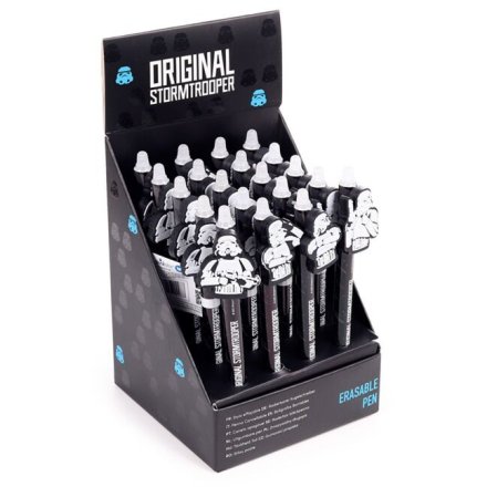 Meet the Inkredible Erasable Pen with PVC Stormtrooper Topper 
