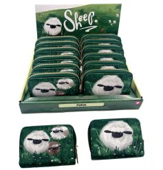 Keep your essentials secure in style with the Sheep Zip Around Small Wallet Purse
