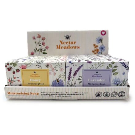 Lavender & Honey Nectar Meadows Soap Bar,9cm 