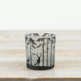 a charming christmas tea light holder 