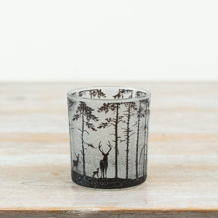 a charming christmas tea light holder 