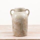 View Urn Vase, 29cm Details A classic ceramic urn with a softly aged finish and twin handles for timeless appeal.