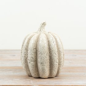 Bring cozy fall vibes to your space with this stylish pumpkin decor.
