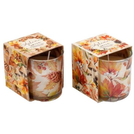 2/A Autumn Spice Candle, 7cm 