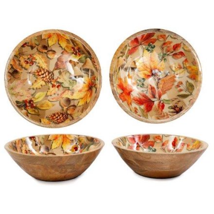 25cm Enamel Autumn Bowl, 2/A 