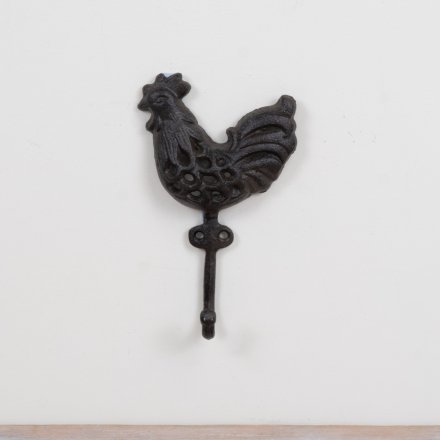 10.5cm Cast Iron Cock Hook