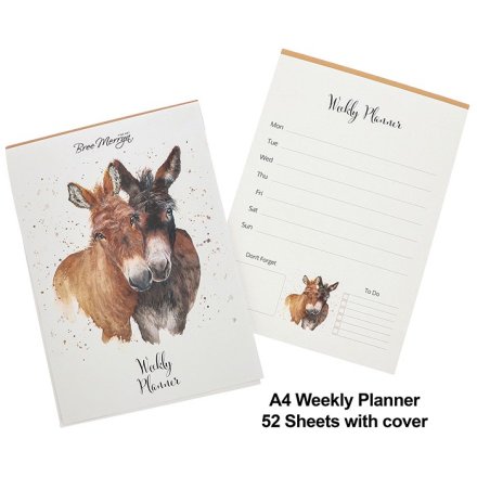 30CM Dylan & Digby Donkeys Weekly Planner
