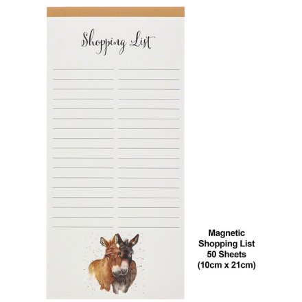 Bree Merryn Dylan & Digby Donkeys Shopping List, 21cm 