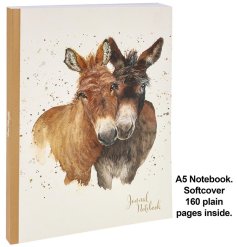 a charming donkeys notebook 