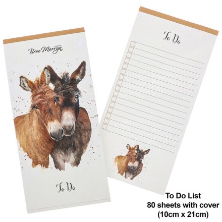 21cm Bree Merryn Dylan & Digby Donkeys To-Do List