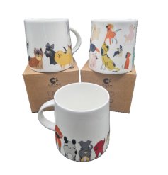Sip in style with the Dog Mug Bone China mugs