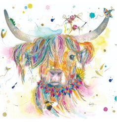 a charming watercolour greetings card