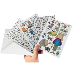 Capture your thoughts with the Camping Collection 12 Notecards