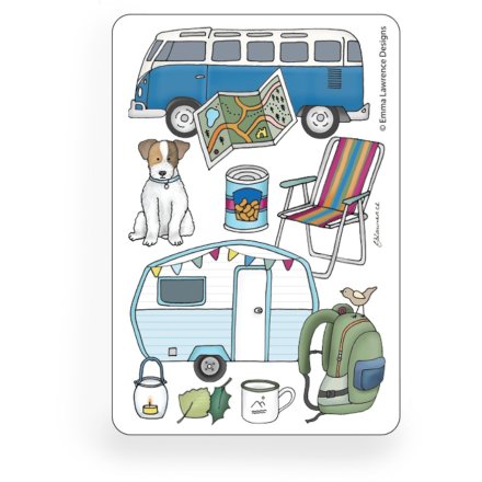 Camping Collection Compact Magnet, 8cm 