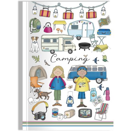 A5 Softcover Camping Notebook, 21cm
