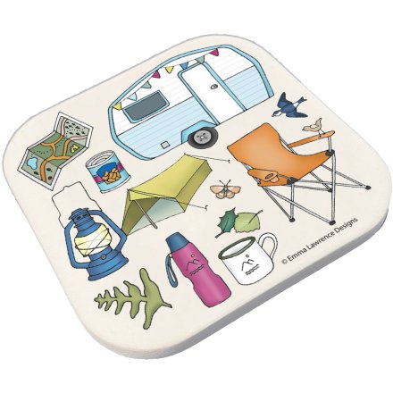 Camping Collection Coaster, 10cm 