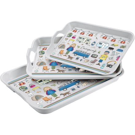 Camping Serving Trays, 29cm 